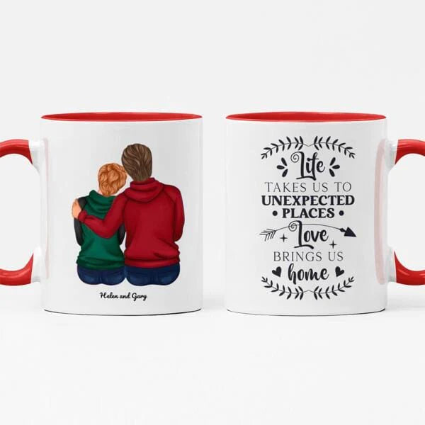 Life Takes Us To Unexpected Places Mug